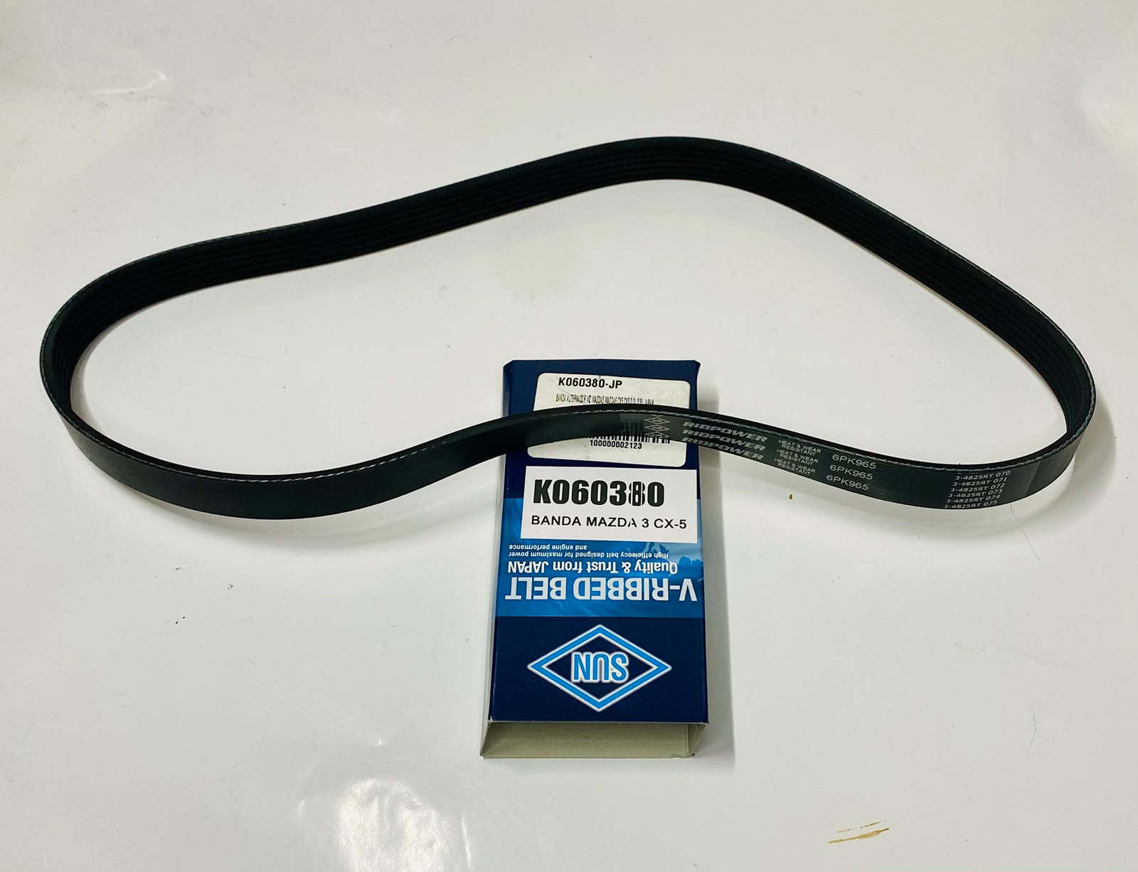 BANDA ALTERNADOR MAZDA 3 2004-2024